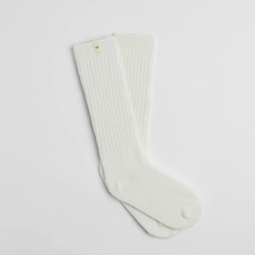 Discount Hari Mari CloudComfort Crew Socks White