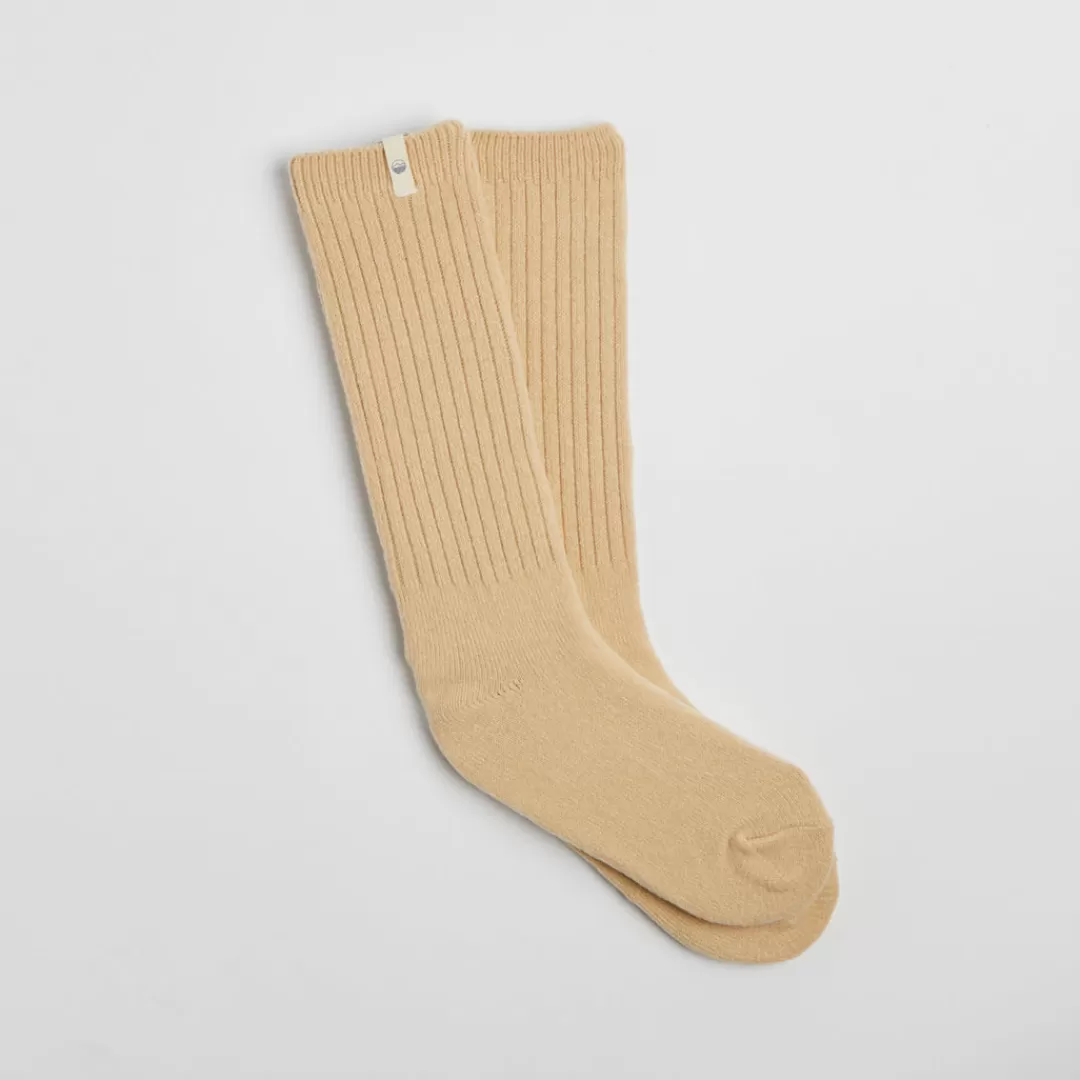 Online Hari Mari CloudComfort Crew Socks Beige