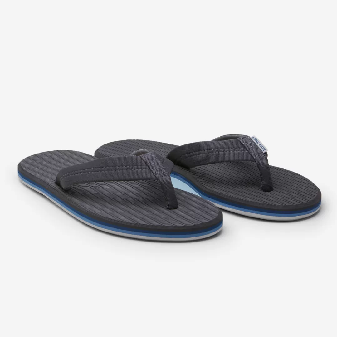 Shop Hari Mari Dunes Flip Flops Men's Dunes Dark Charcoal