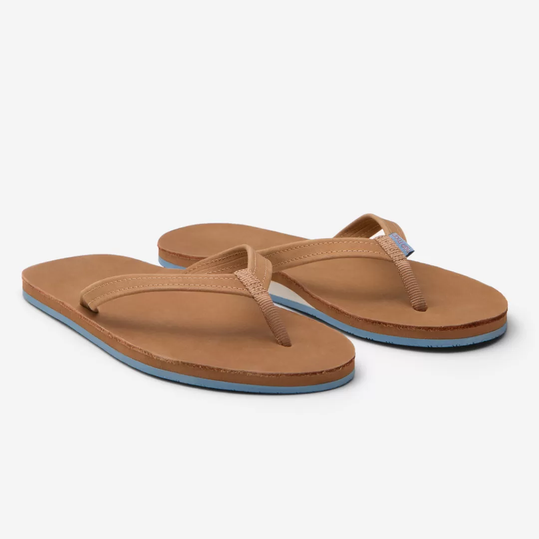 Cheap Hari Mari Fields Flip Flops Fields Tan Blue