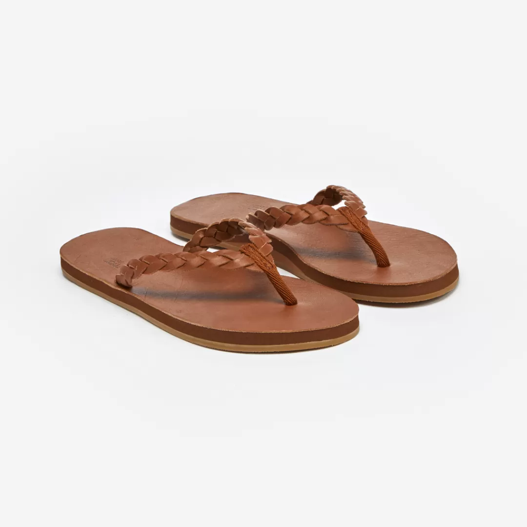 Online Hari Mari Meadows Braided Flip Flops Braided Cinnamon