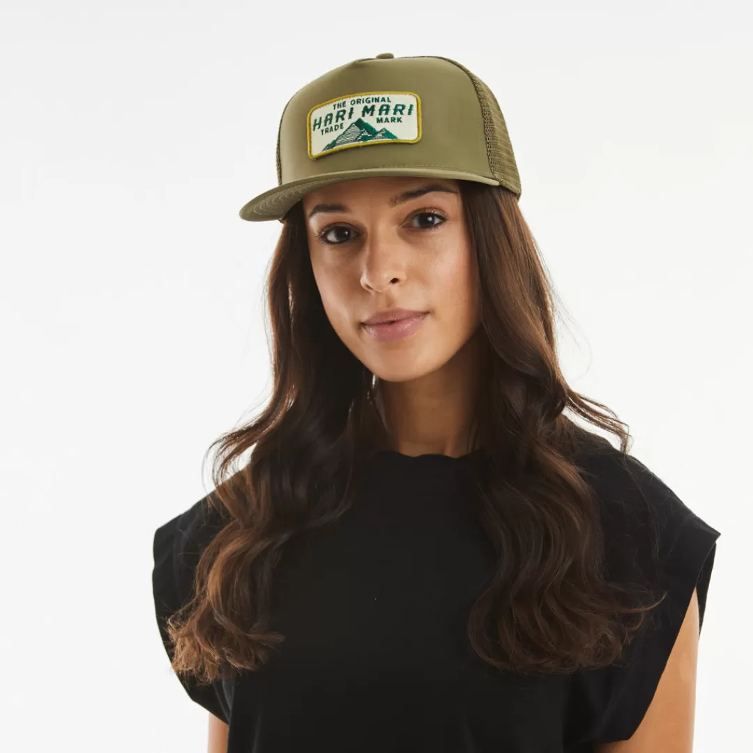 Store Hari Mari Range Trucker Hat Trucker Olive