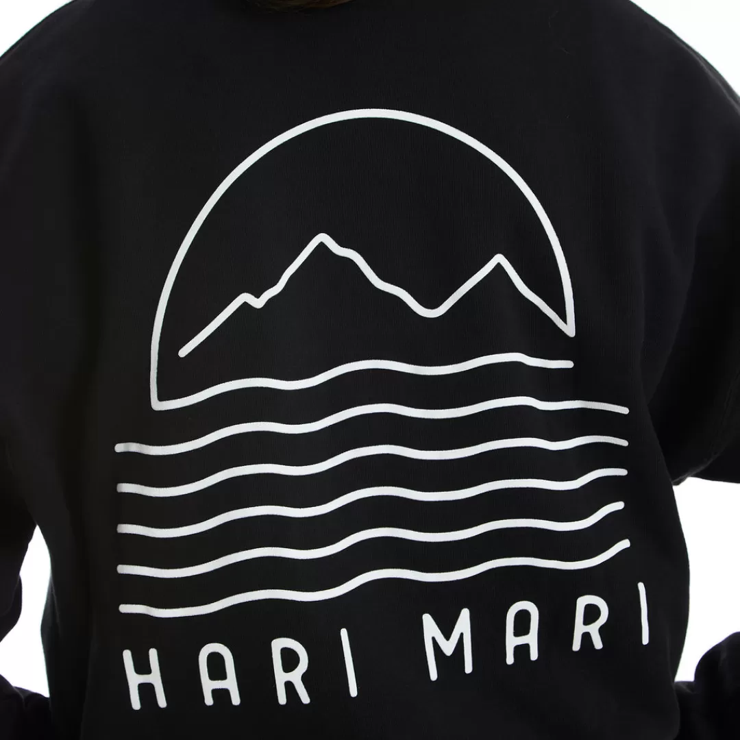 Store Hari Mari Sun & Sea Fleece Crewneck Sun Sea Black